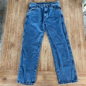 Vintage 90s Rustler Men’s Blue Denim Jeans 32x30